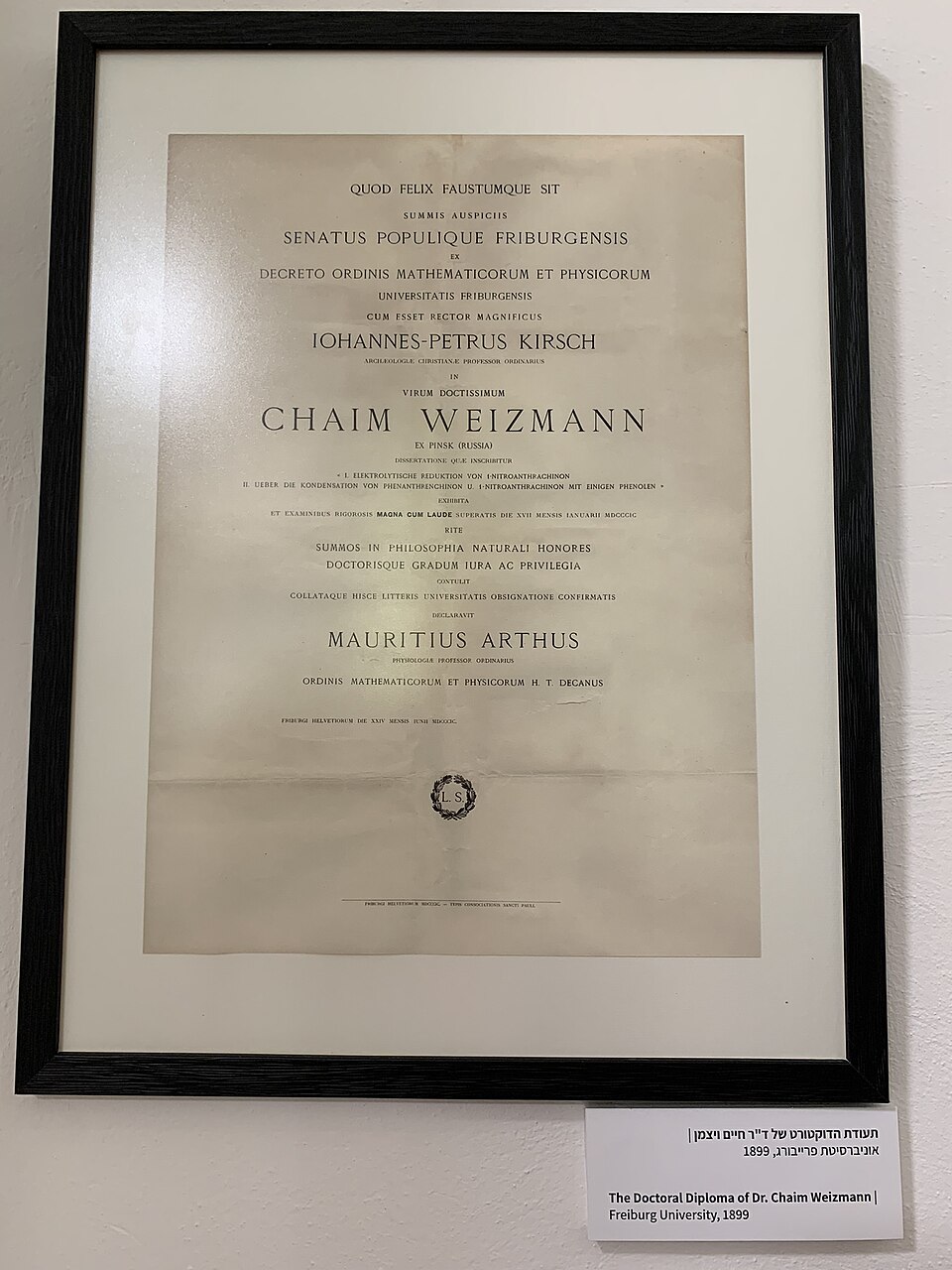 Chaim Weizmann